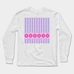 Flowers And Polka Dots Long Sleeve T-Shirt